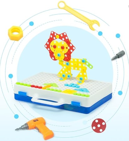 Miniatura 3 de TALADRO DIDACTICO 4 EN 1